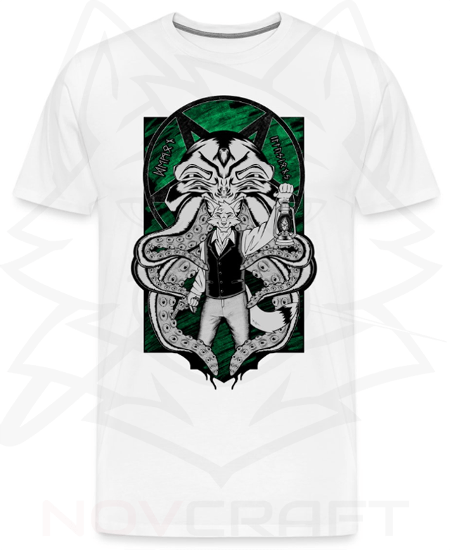Tentacle Monster Black n White